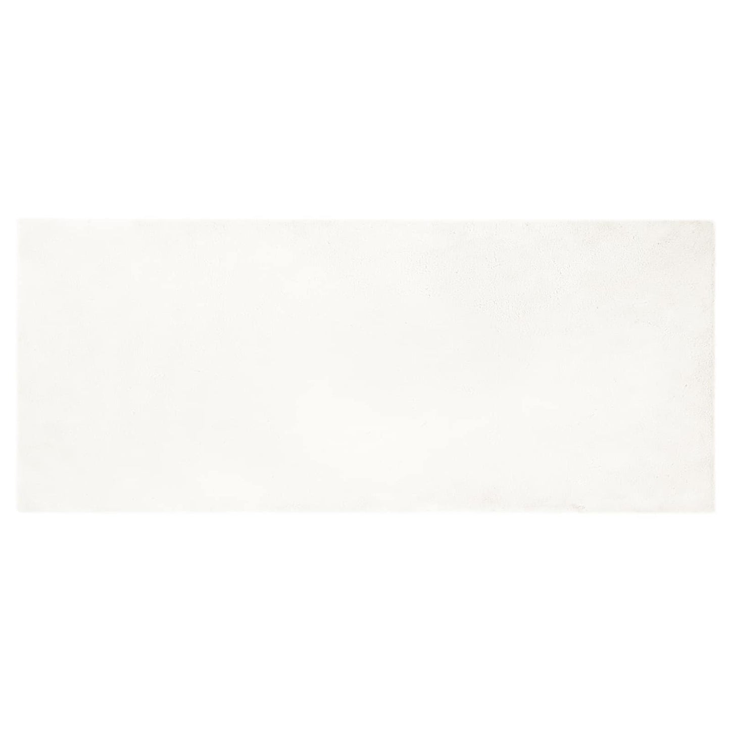 vidaXL Χαλιά Ψεύτικου Κουνελιού Olite Κρεμ 80 x 200 cm Πολυεστέρας