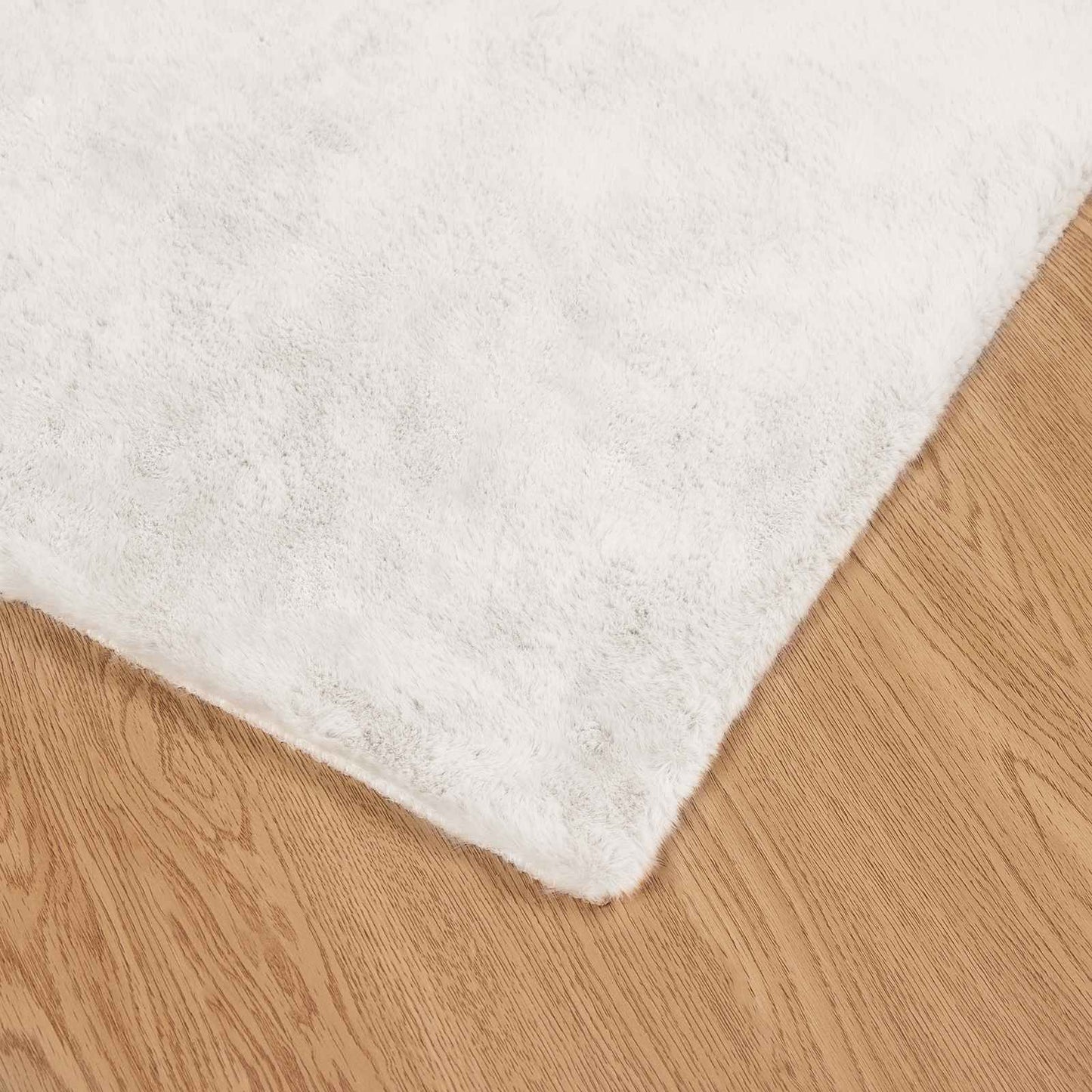 vidaXL Χαλιά Ψεύτικου Κουνελιού Olite Κρεμ 80 x 250 cm Πολυεστέρας