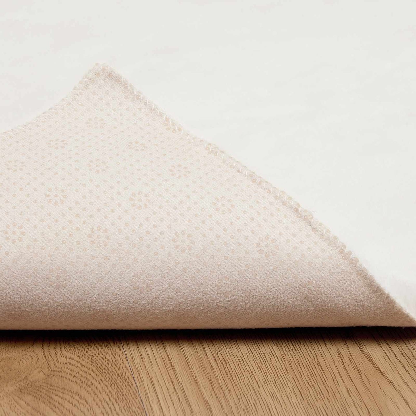 vidaXL Χαλιά Ψεύτικου Κουνελιού Olite Κρεμ 80 x 250 cm Πολυεστέρας