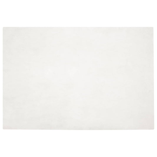 vidaXL Χαλιά Ψεύτικου Κουνελιού Olite Κρεμ 140 x 200 cm Πολυεστέρας