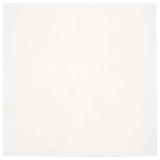 vidaXL Χαλιά Ψεύτικου Κουνελιού Olite Κρεμ 200 x 200 cm Πολυεστέρας