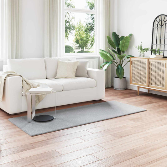 vidaXL Χαλιά Ψεύτικου Κουνελιού Olite Γκρι 100 x 200 cm Πολυεστέρας