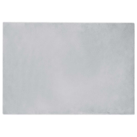 vidaXL Χαλιά Ψεύτικου Κουνελιού Olite Γκρι 160 x 230 cm Πολυεστέρας