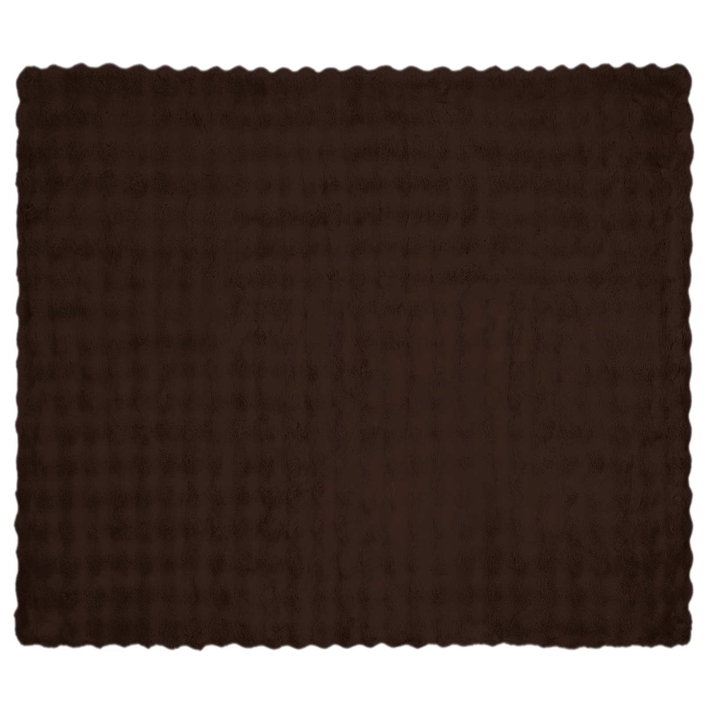 vidaXL Ψεύτικη κουβέρτα από κουνέλι 4 pcs Καμηλοπάρδαλη 220 x 240 cm