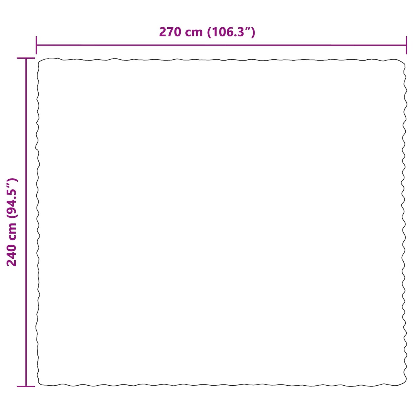 vidaXL Ψεύτικη κουβέρτα από κουνέλι 4 pcs Βεραμάν Κόκκινο