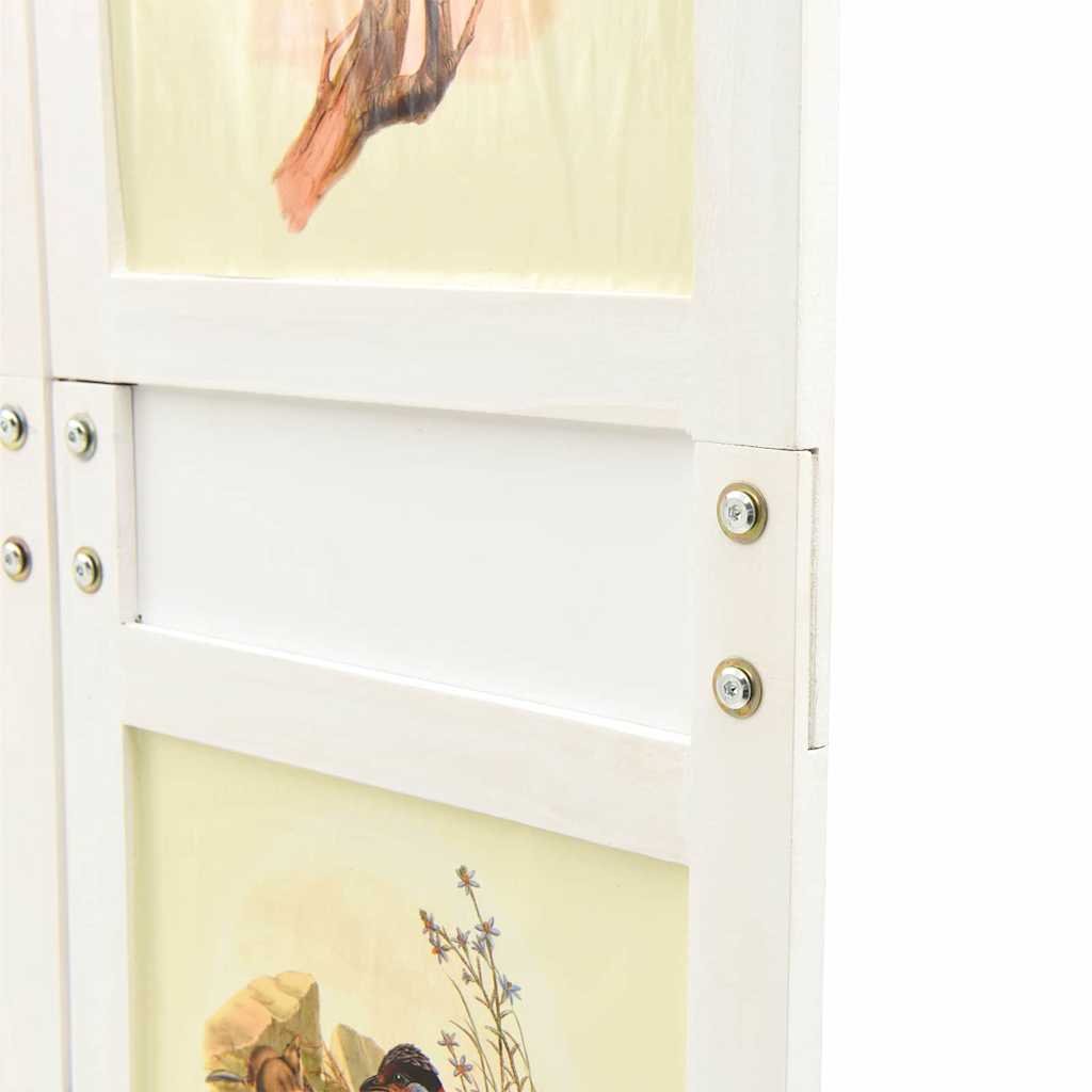 vidaXL Ρομδιβίδερ Πάνελ Λευκό 212 x 165 εκ. MDF