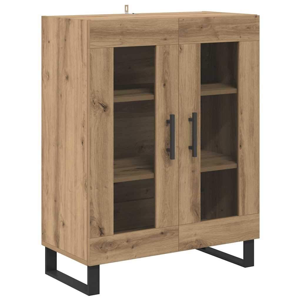 vidaXL Highboard Artisan Oak 69,5 x 34 x 180 εκ. Επεξεργασμένο ξύλο