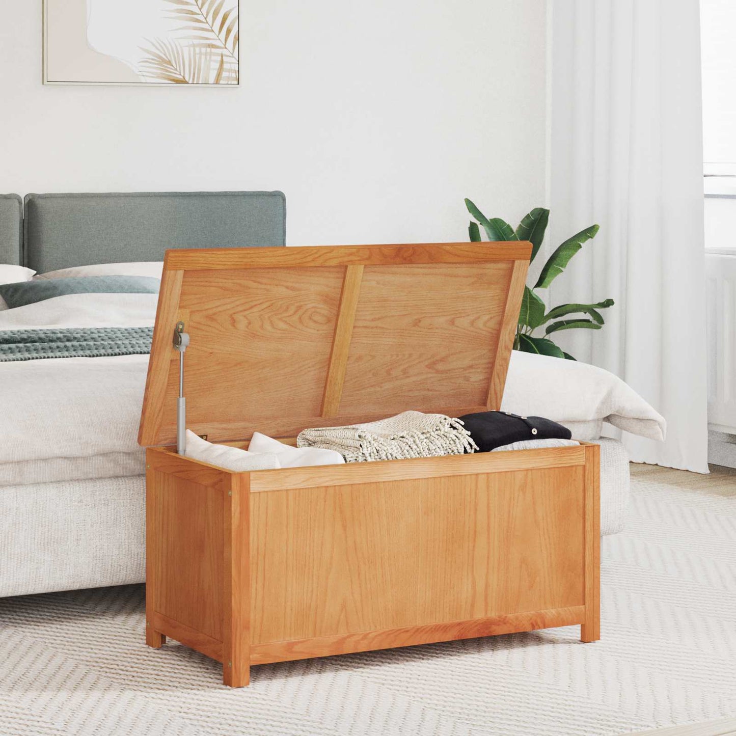 vidaXL Κουτί αποθήκευσης Μονόχρωμο