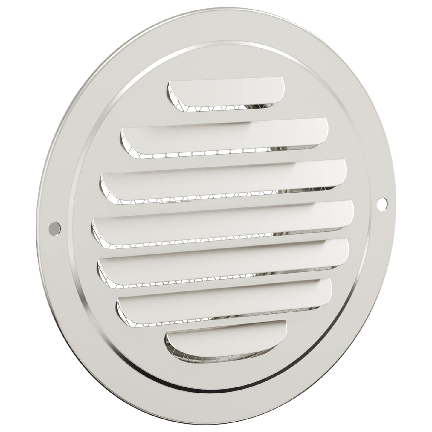 vidaXL Καπάκια Αερισμού 4 pcs Ασημί 80 mm Ανοξείδωτο ατσάλι
