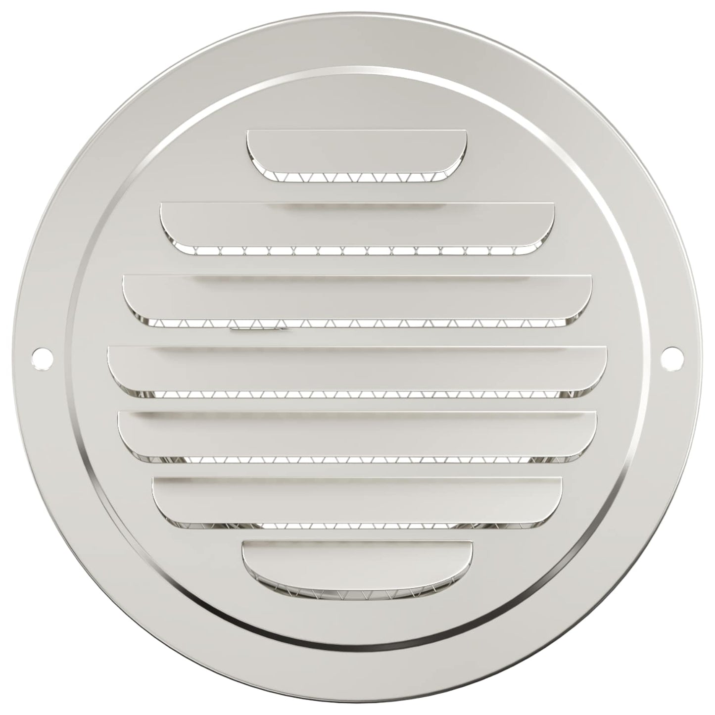 vidaXL Καπάκια Αερισμού 4 pcs Ασημί 80 mm Ανοξείδωτο ατσάλι