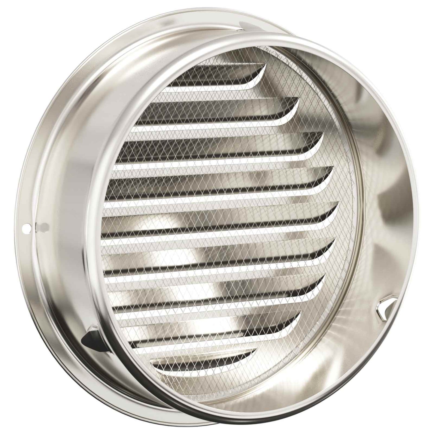 vidaXL Καπάκια Αερισμού 4 pcs Ασημί 150 mm Ανοξείδωτο ατσάλι