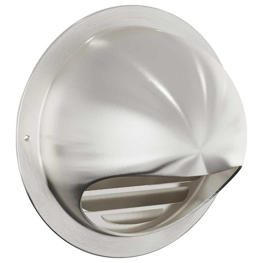vidaXL Καπάκια Αερισμού 8 τεμ. Ασημί 150 mm Ανοξείδωτο Ατσάλι