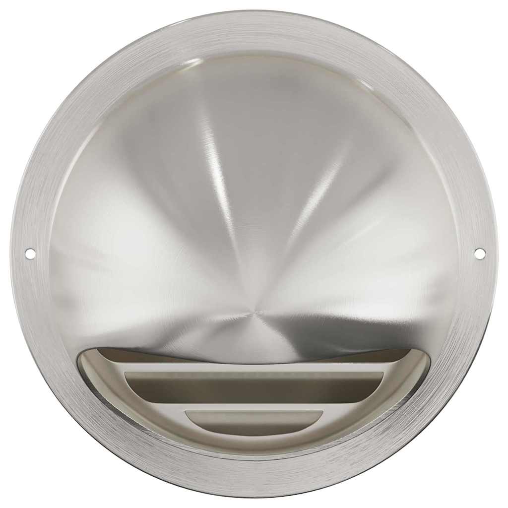 vidaXL Καπάκια Αερισμού 8 pcs Ασημί 150 mm Ανοξείδωτο ατσάλι