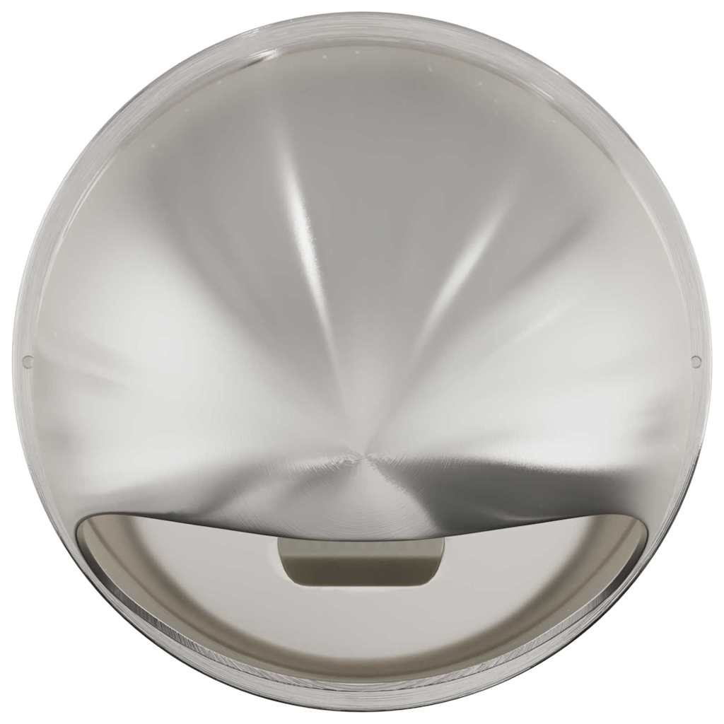 vidaXL Καπάκια Αερισμού 2 pcs Ασημί 200 mm Ανοξείδωτο ατσάλι