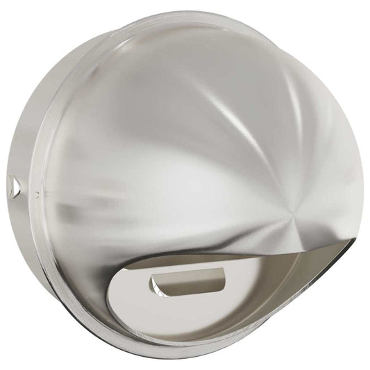 vidaXL Καπάκια Αερισμού 8 pcs Ασημί 200 mm Ανοξείδωτο ατσάλι