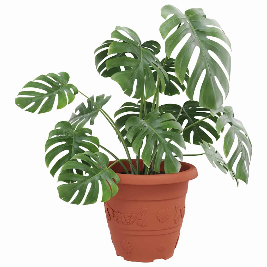 vidaXL Στρογγυλή Γλάστρα Λουλουδιών 6 pcs Κεραμιδί Ø 26 x 21.5 εκ.