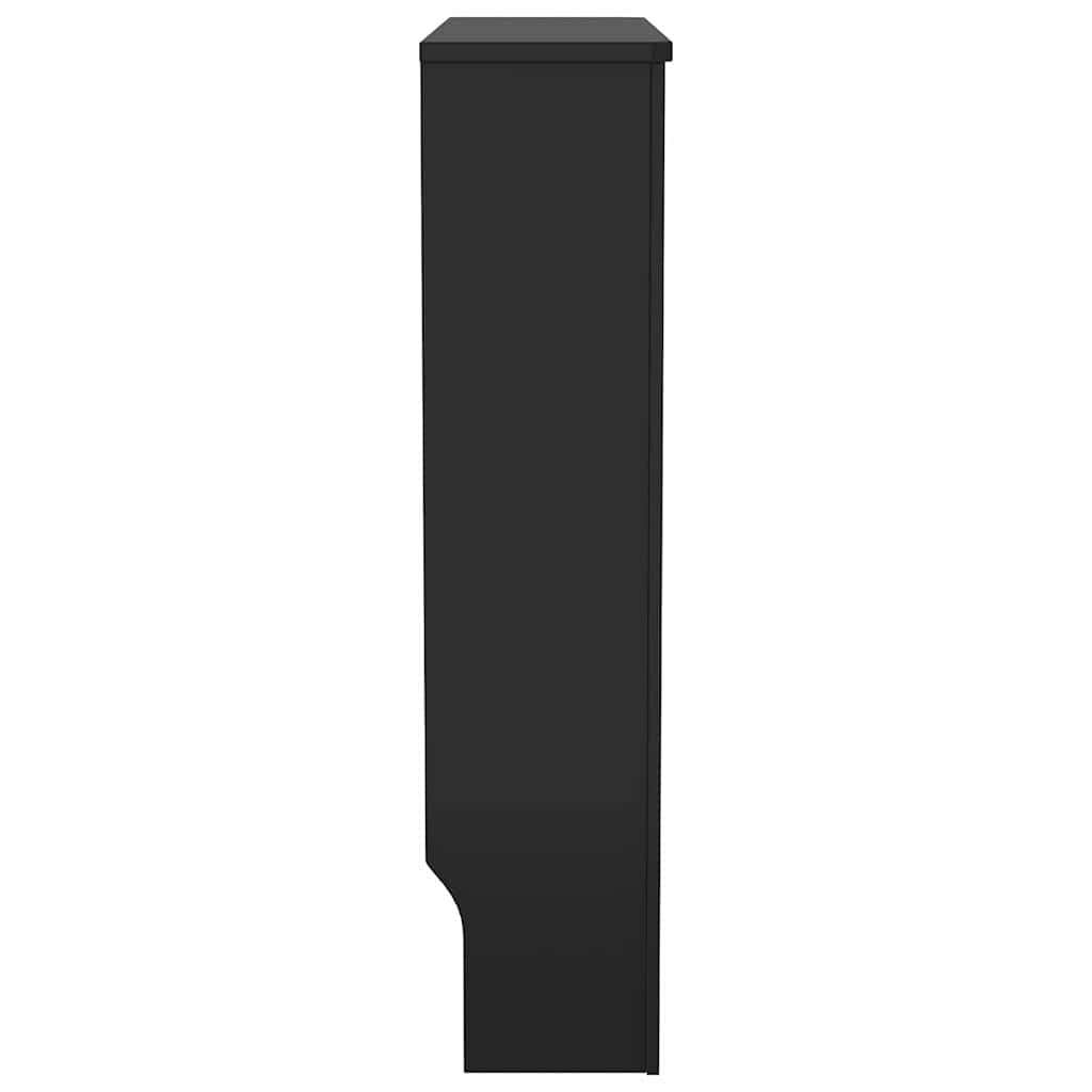 vidaXL Καπάκι Καλοριφέρ Μαύρο 78 x 19 x 81,5 εκ. Επεξεργασμένο Ξύλο