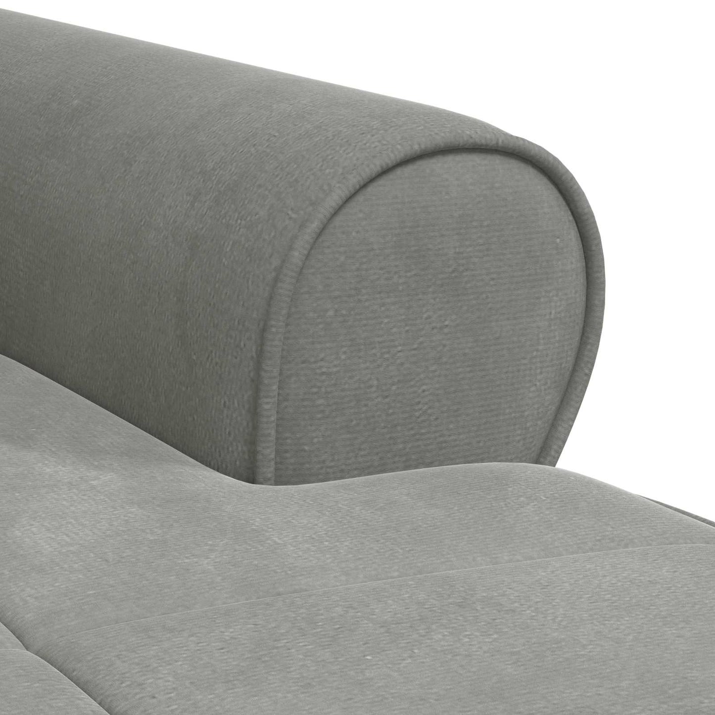 vidaXL Χαλάρωση με μαξιλάρι Ανοιχτό γκρι 91 x 157 x 91 εκ. Βελούδο