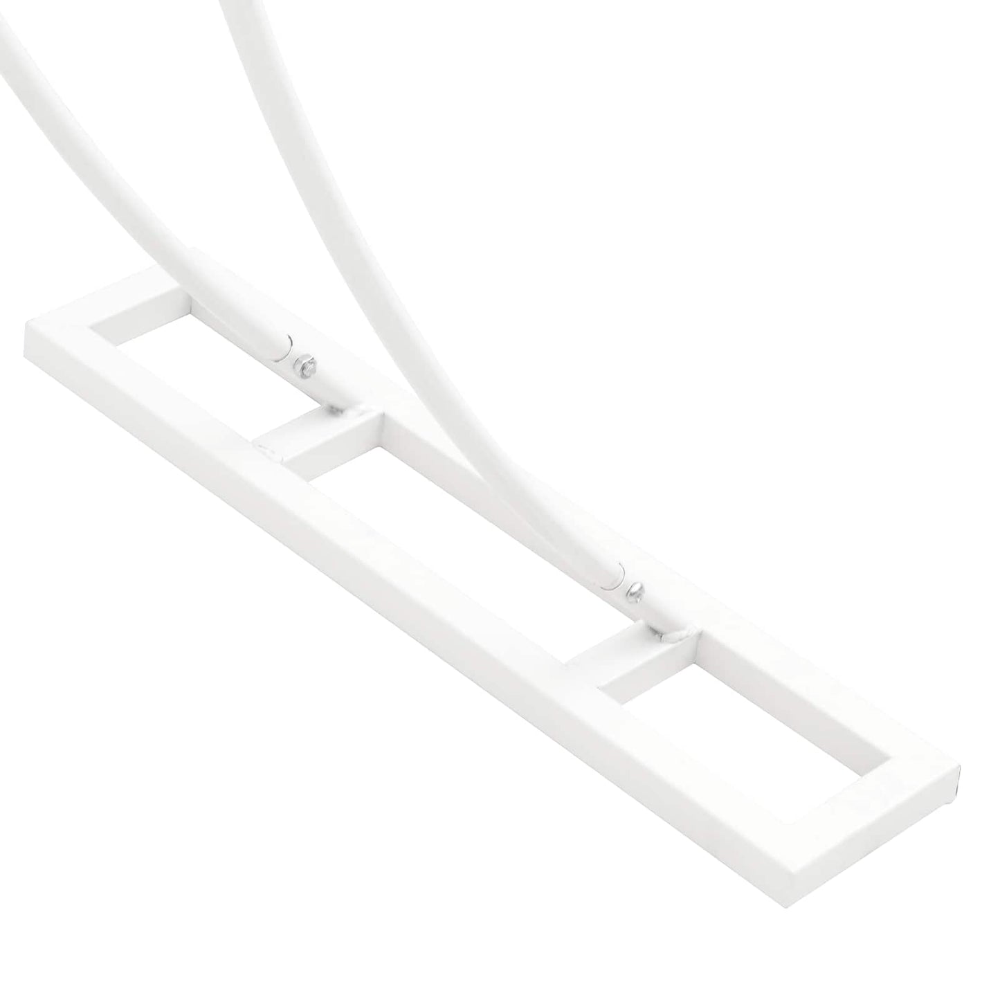 vidaXL Αψίδα Γάμου Λευκό 223 x 45 x 201 εκ. Ατσάλι