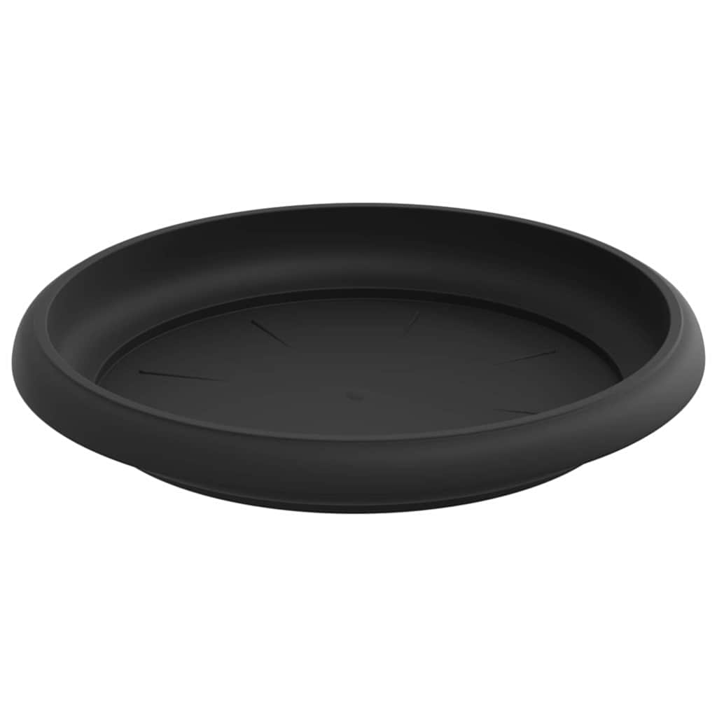 vidaXL Γλάστρες φυτών 6 pcs Μαύρο Ø 15 x 12 cm Πλαστικό