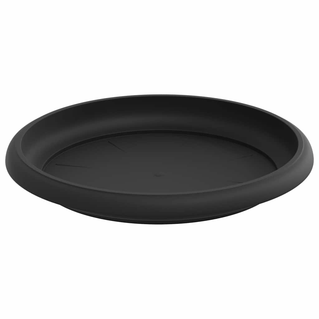 vidaXL Γλάστρες φυτών 6 pcs Μαύρο Ø 17 x 14 εκ Πλαστικό