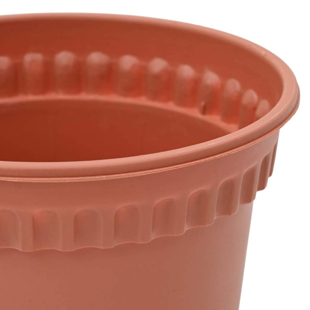 vidaXL Γλάστρες φυτών 24 pcs Κεραμιδί Ø 15 x 12 cm Πλαστικό