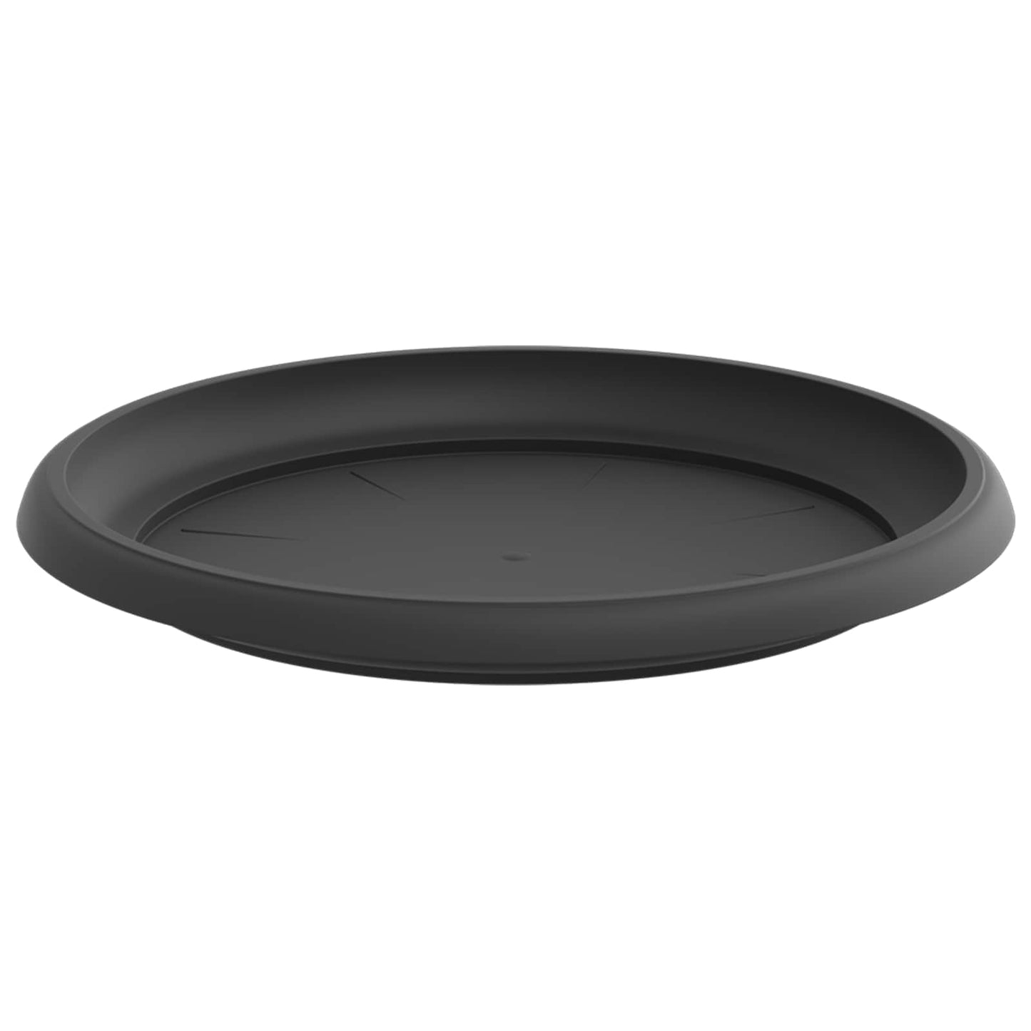 vidaXL Γλάστρες φυτών 24 pcs Μαύρο Ø 34 x 28 εκ Πλαστικό