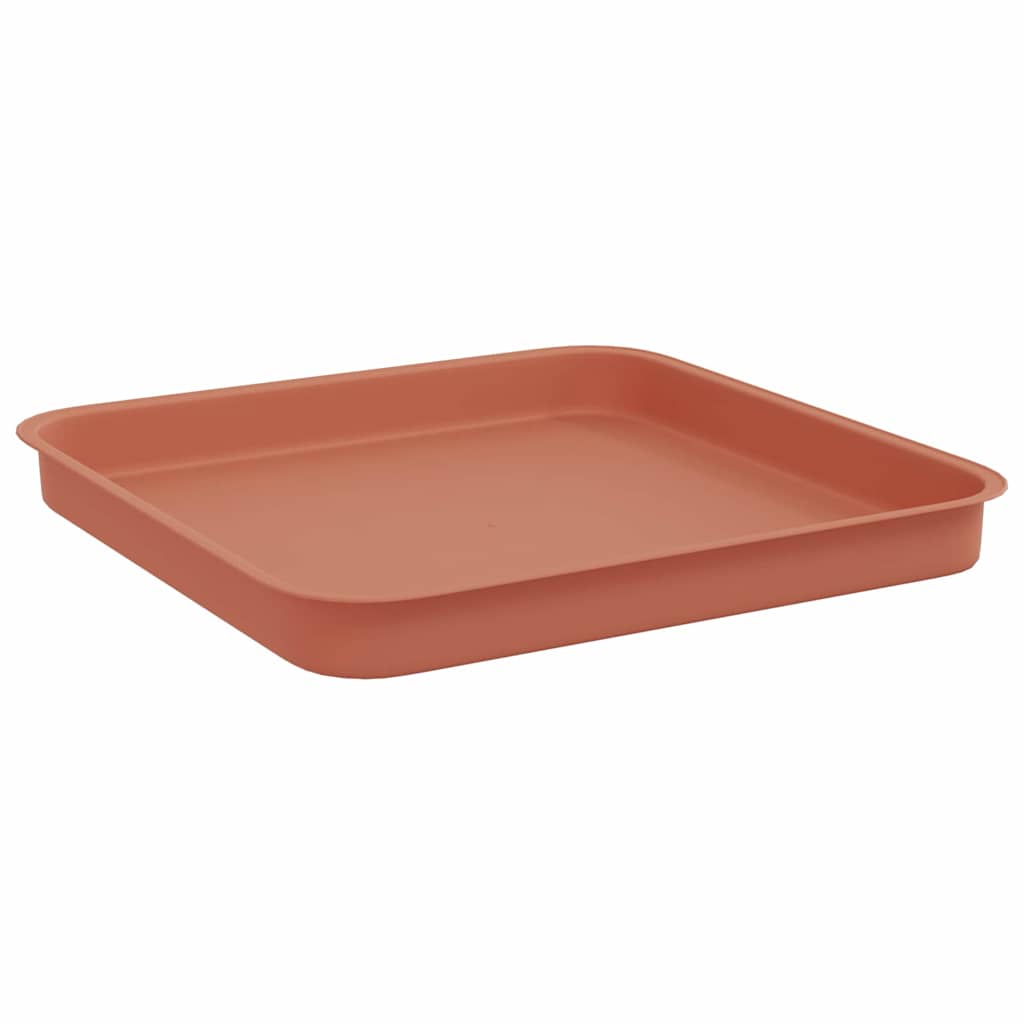 vidaXL Γλάστρες φυτών 6 pcs Κεραμιδί 33 x 33 x 26 εκ Πλαστικό