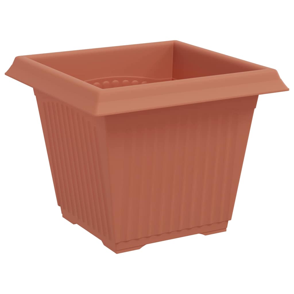 vidaXL Γλάστρες φυτών 24 pcs Κεραμιδί 20 x 20 x 16 εκ Πλαστικό