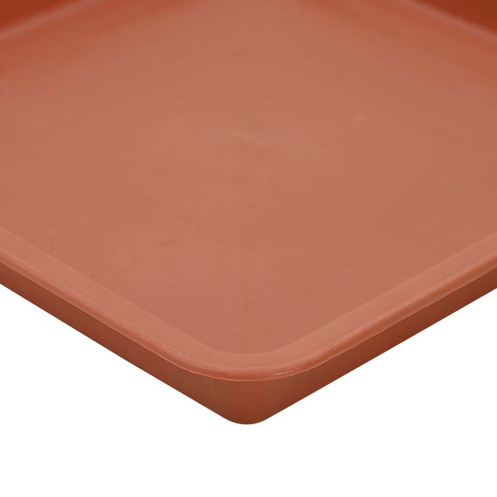 vidaXL Γλάστρες φυτών 24 pcs Κεραμιδί 28,5 x 28,5 x 22 εκ Πλαστικό