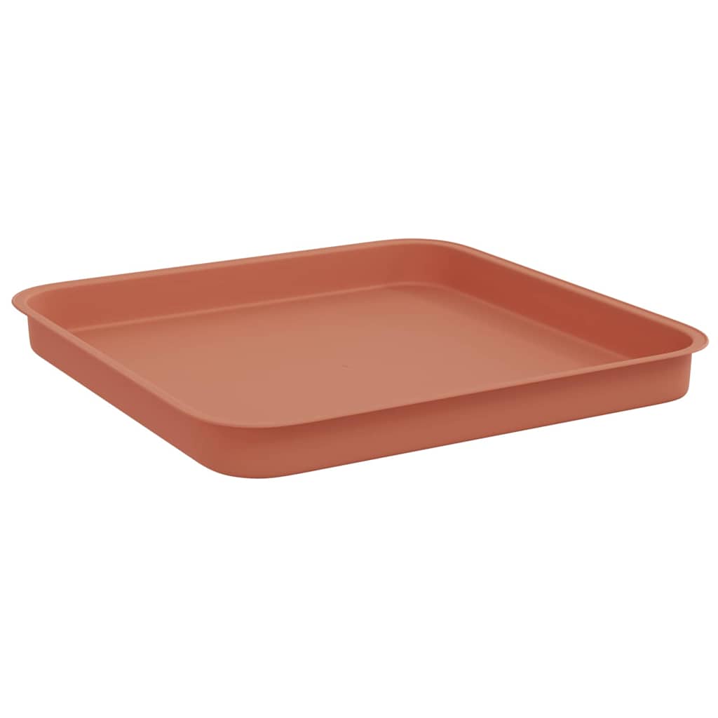 vidaXL Γλάστρες φυτών 24 pcs Κεραμιδί 28,5 x 28,5 x 22 εκ Πλαστικό