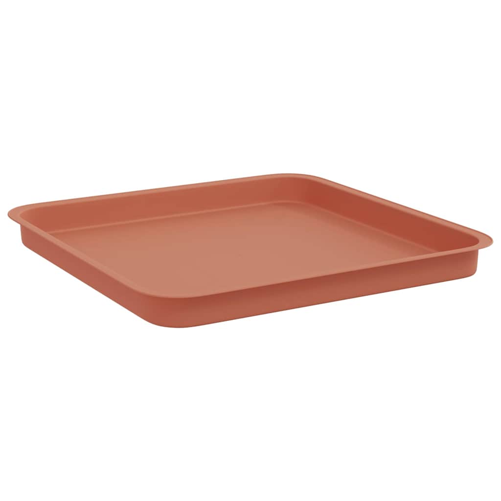 vidaXL Γλάστρες φυτών 24 pcs Κεραμιδί 43 x 43 x 33,5 εκ Πλαστικό
