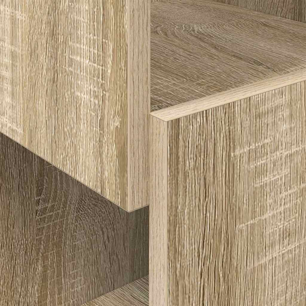 vidaXL Γωνιακό Ντουλάπι Δρύς Sonoma 25,5x25x102εκ Επεξεργασμένο ξύλο