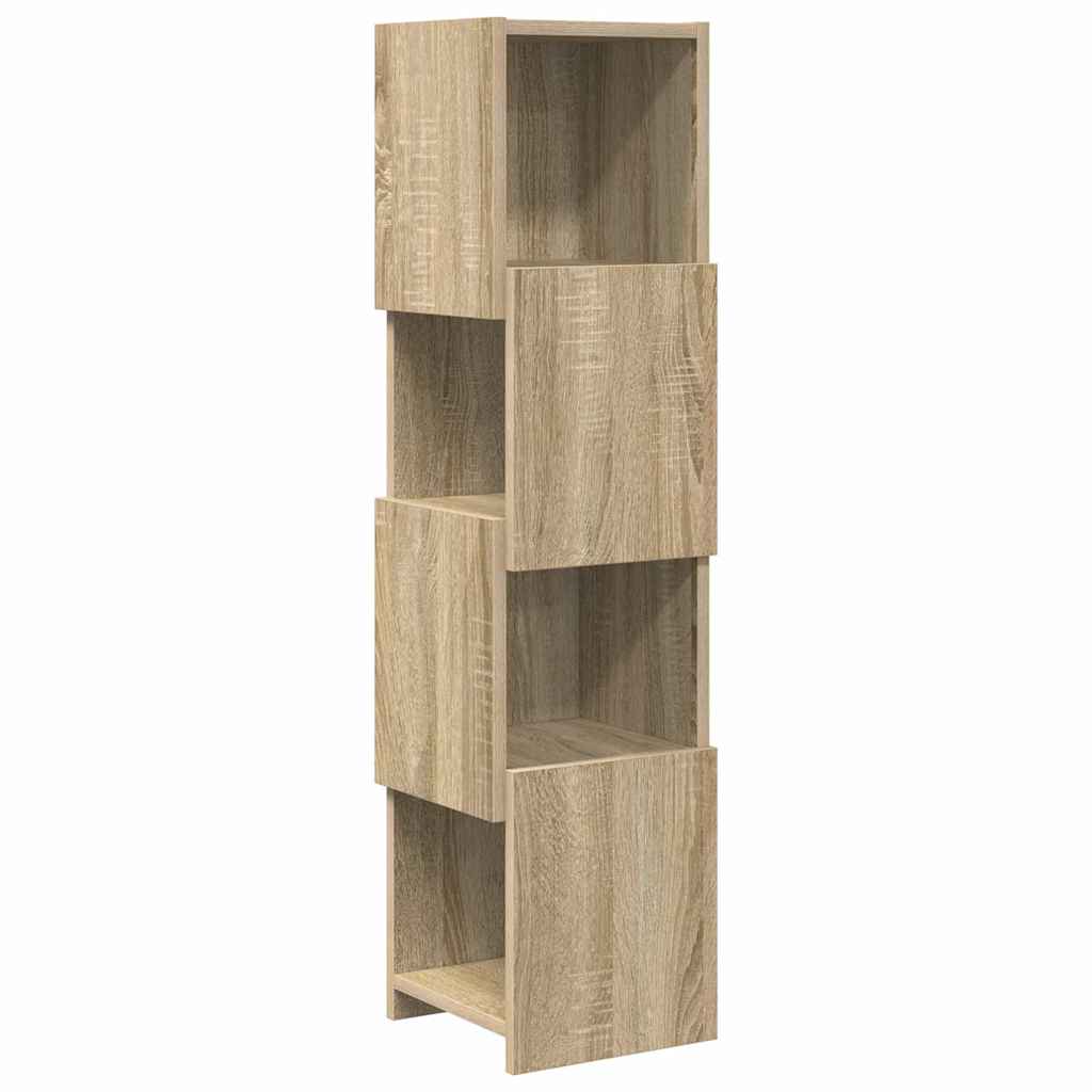 vidaXL Γωνιακό Ντουλάπι Δρύς Sonoma 25,5x25x102εκ Επεξεργασμένο ξύλο