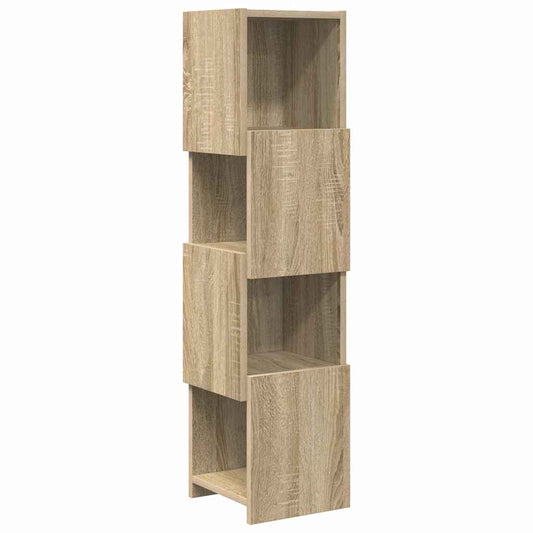 vidaXL Γωνιακό Ντουλάπι Δρύς Sonoma 25,5x25x102εκ Επεξεργασμένο ξύλο
