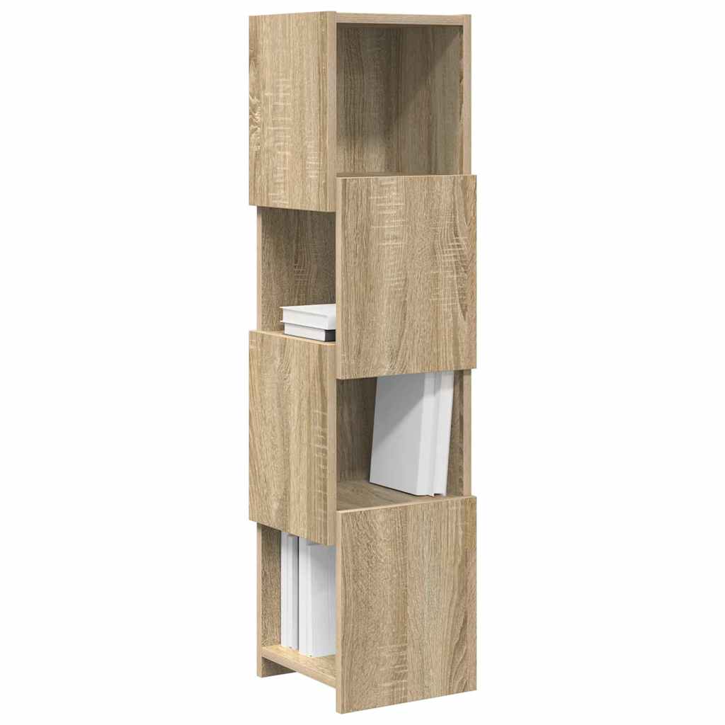 vidaXL Γωνιακό Ντουλάπι Δρύς Sonoma 25,5x25x102εκ Επεξεργασμένο ξύλο