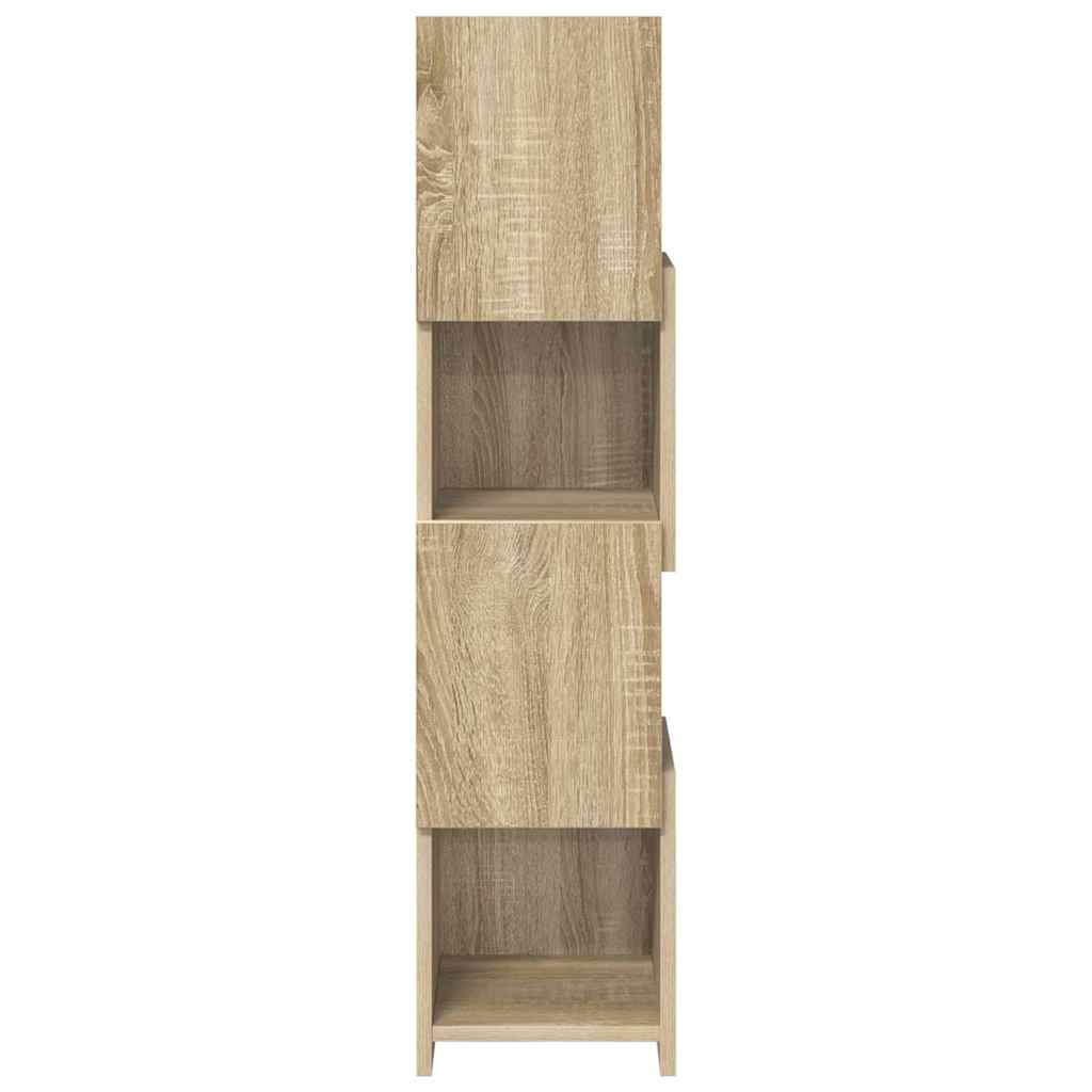 vidaXL Γωνιακό Ντουλάπι Δρύς Sonoma 25,5x25x102εκ Επεξεργασμένο ξύλο