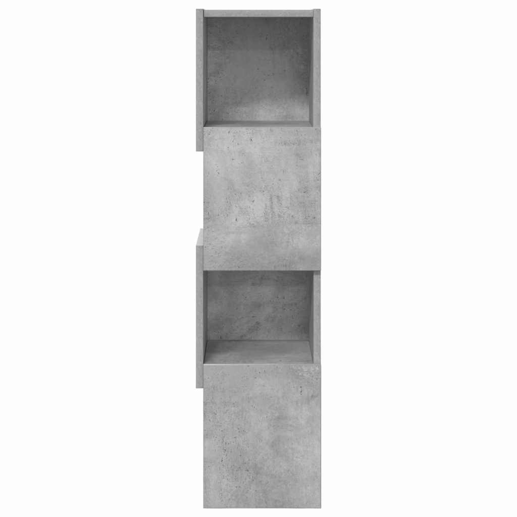 vidaXL Γωνιακό Ντουλάπι Σκυρόδεμα Γκρι 25,5x25x102εκ