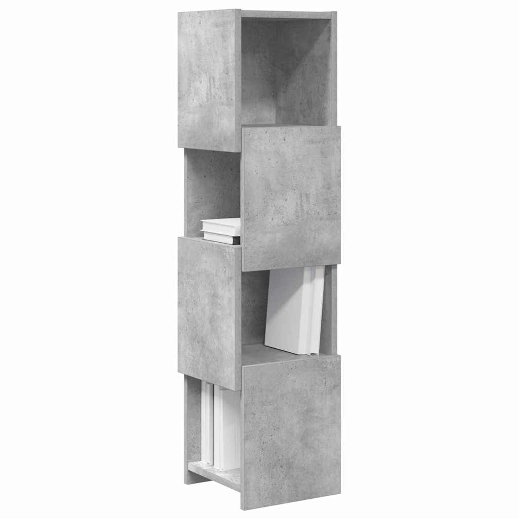 vidaXL Γωνιακό Ντουλάπι Σκυρόδεμα Γκρι 25,5x25x102εκ