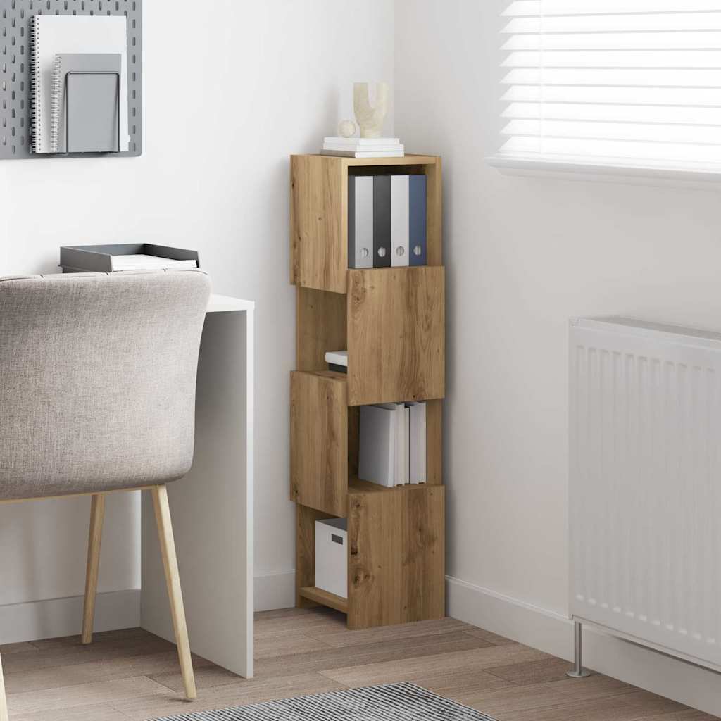 vidaXL Γωνιακό Ντουλάπι Artisan Oak 25,5x25x102εκ Επεξεργασμένο ξύλο