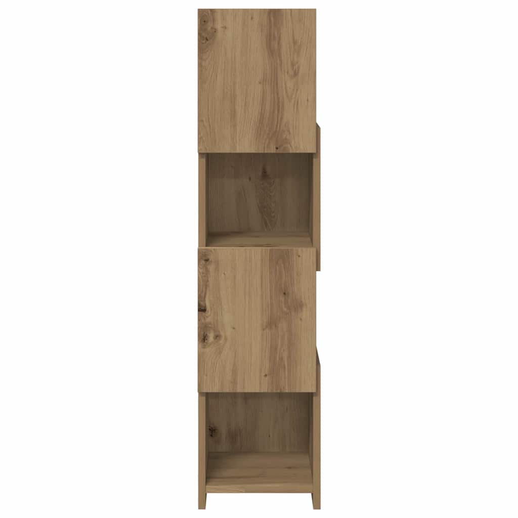 vidaXL Γωνιακό Ντουλάπι Artisan Oak 25,5x25x102εκ Επεξεργασμένο ξύλο