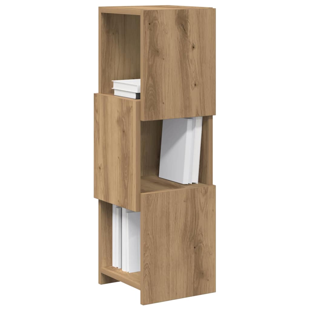 vidaXL Γωνιακό Ντουλάπι Artisan Oak 25,5x25x80εκ Επεξεργασμένο ξύλο