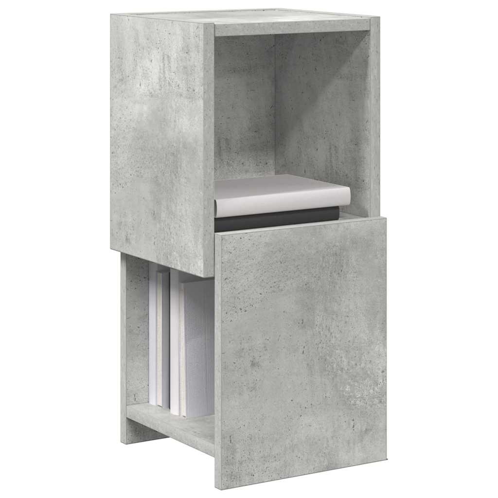 vidaXL Γωνιακό Ντουλάπι Σκυρόδεμα Γκρι 25,5x25x55εκ Επεξεργασμένο ξύλο