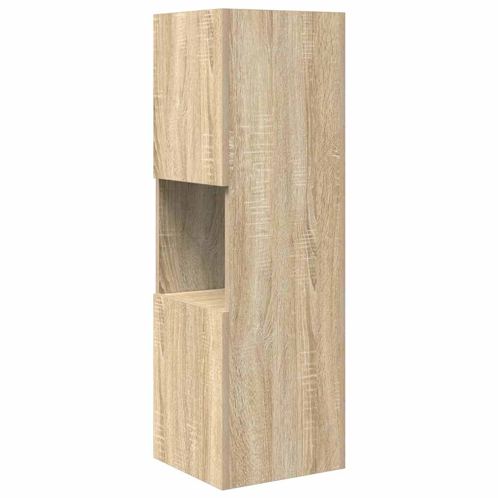 vidaXL Γωνιακό Ντουλάπι Δρύς Sonoma 30,5x30x95εκ Επεξεργασμένο ξύλο