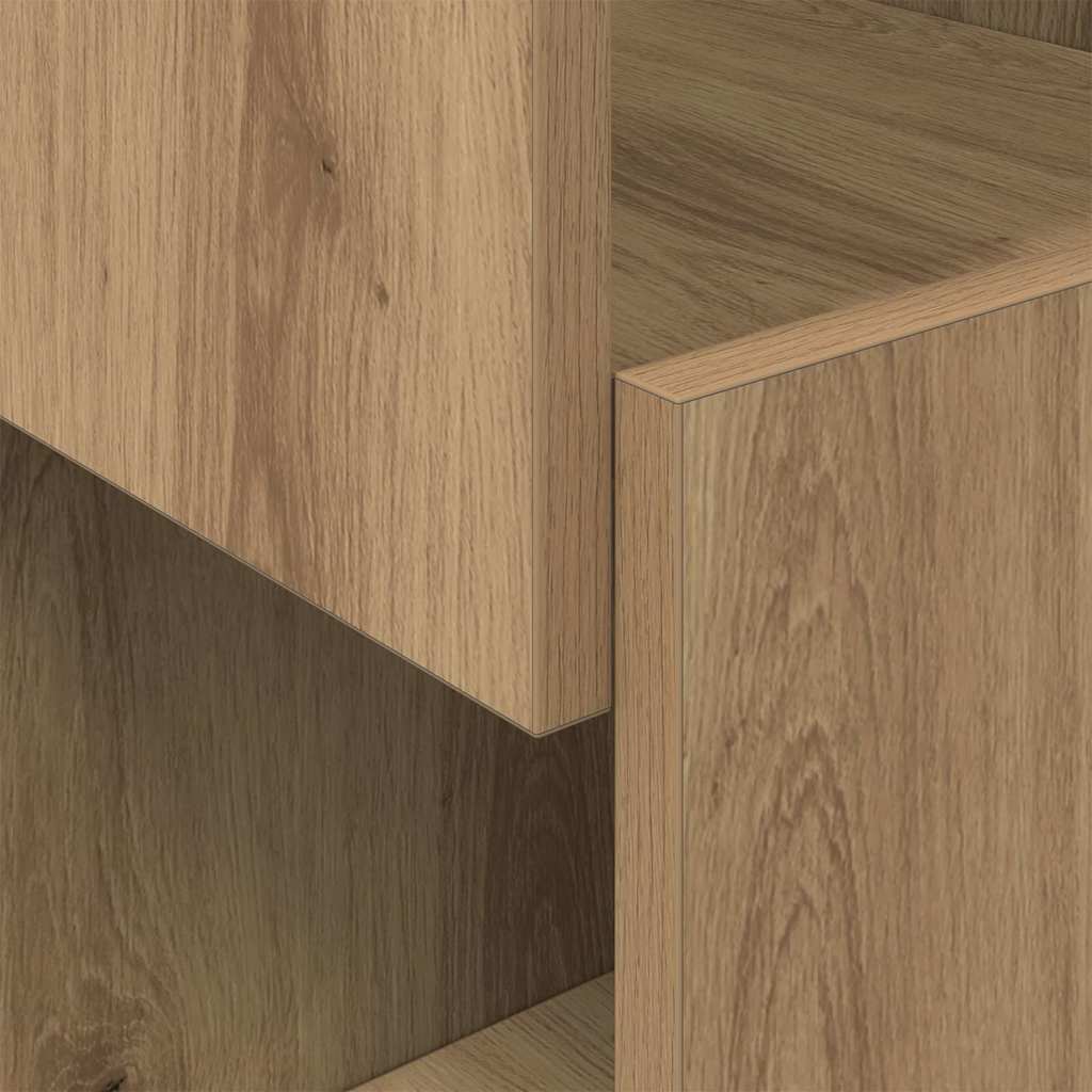 vidaXL Γωνιακό Ντουλάπι Artisan Oak 30,5x30x95εκ Επεξεργασμένο ξύλο