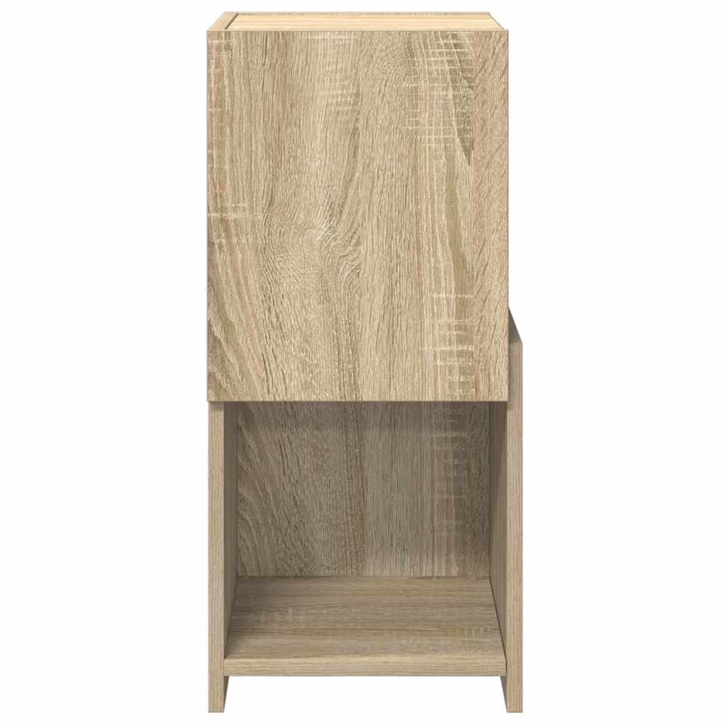 vidaXL Γωνιακό Ντουλάπι Δρύς Sonoma 30,5x30x65εκ Επεξεργασμένο ξύλο