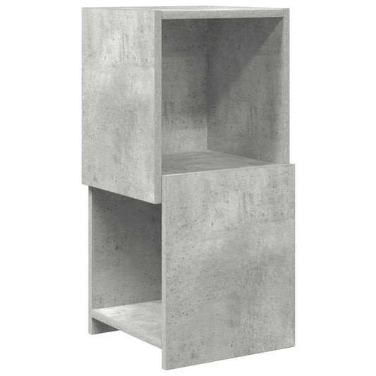 vidaXL Γωνιακό Ντουλάπι Σκυρόδεμα Γκρι 30,5x30x65εκ Επεξεργασμένο ξύλο