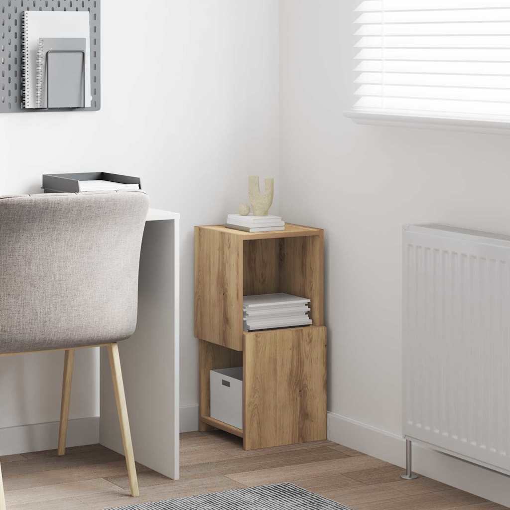 vidaXL Γωνιακό Ντουλάπι Artisan Oak 30,5x30x65εκ Επεξεργασμένο ξύλο
