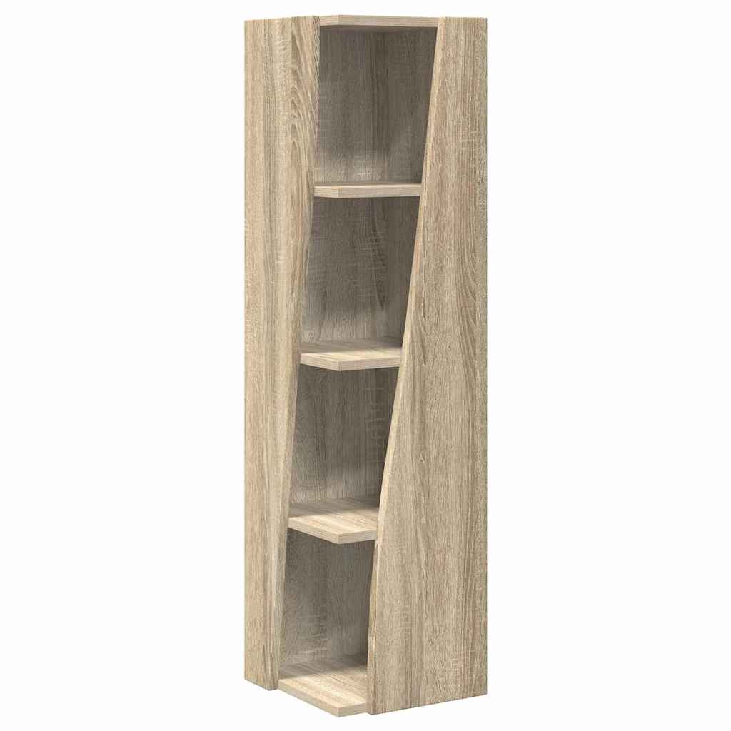 vidaXL Γωνιακό Ντουλάπι Δρύς Sonoma 27,5x27x102εκ Επεξεργασμένο ξύλο