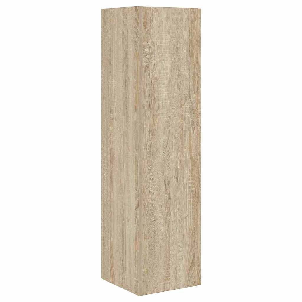 vidaXL Γωνιακό Ντουλάπι Δρύς Sonoma 27,5x27x102εκ Επεξεργασμένο ξύλο